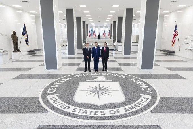Reunión entre Cristian Auguadra y Director de la CIA