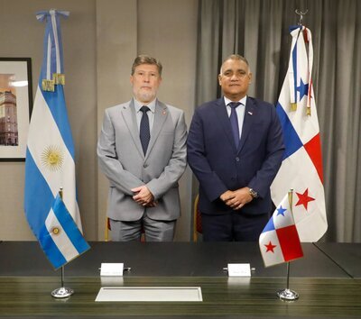 Imagen de Auguadra se reunió con el Secretario Ejecutivo del Consejo de Seguridad Nacional de la República de Panamá, Manuel Moreno